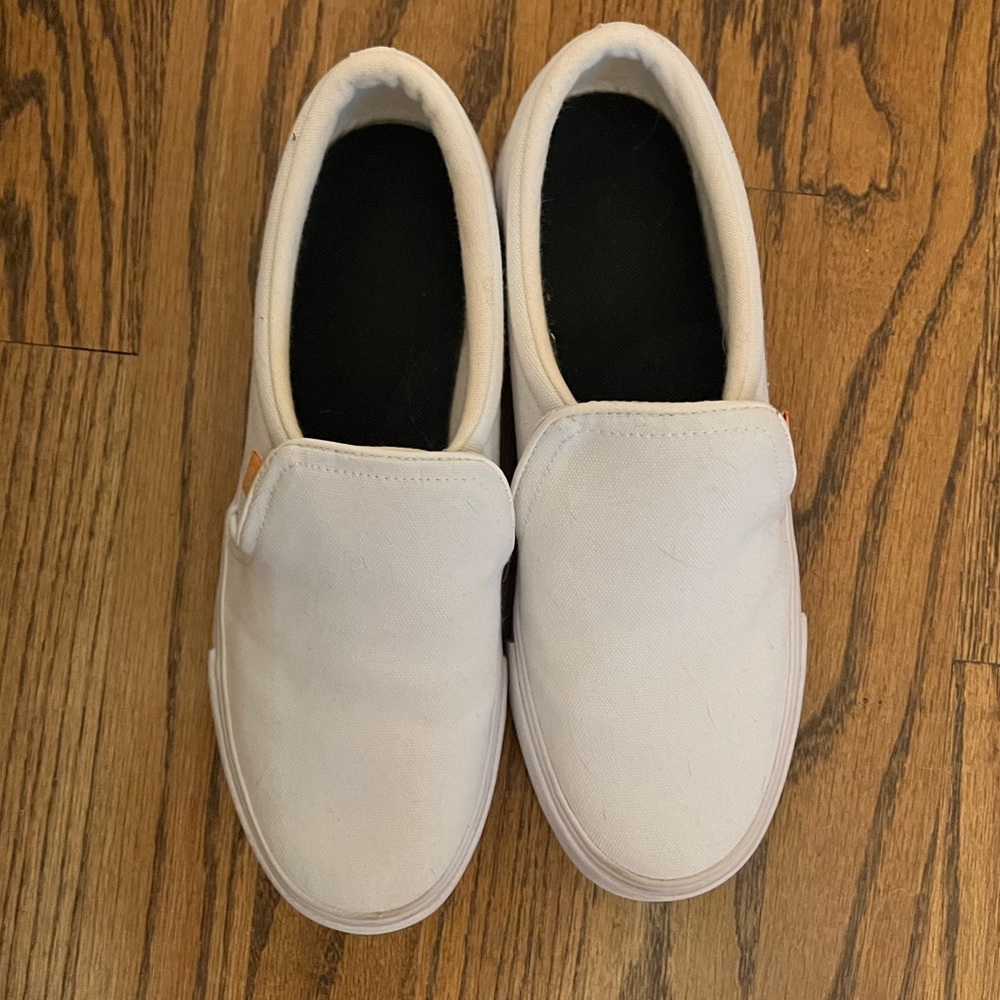 Nike white shoes size 8